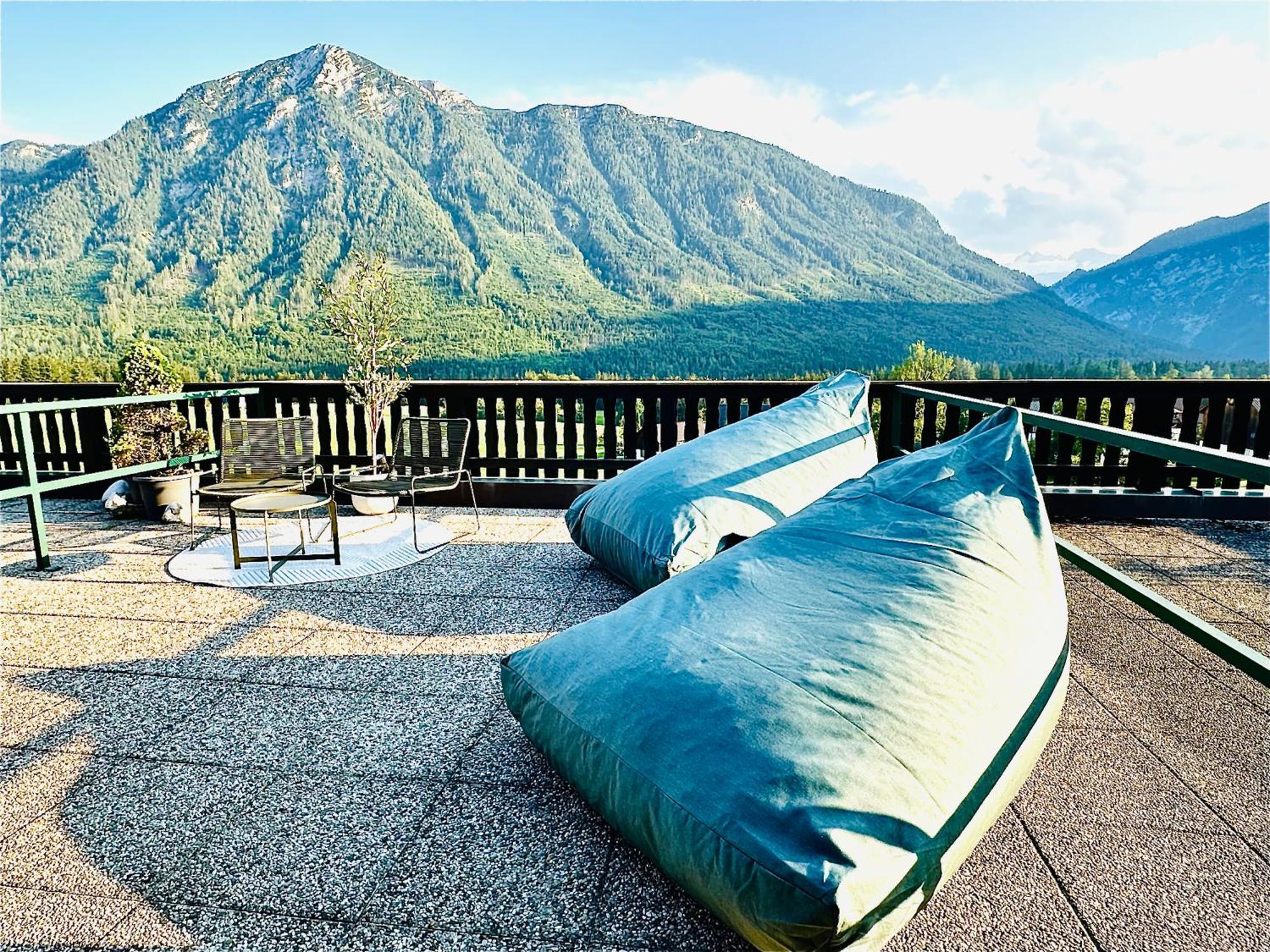 Das Alpenzeit Appartement Mit Just Private Terrasse (Adults Only) Bad Aussee Exteriér fotografie