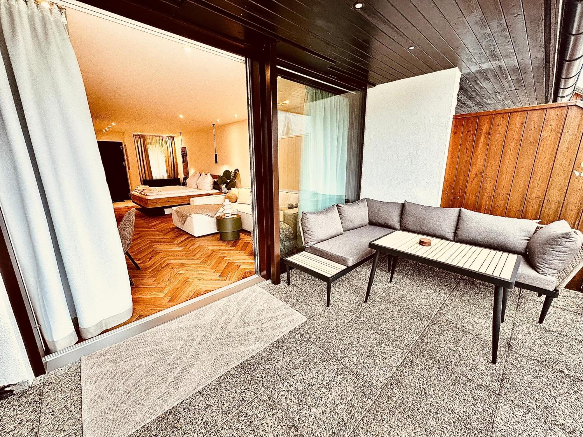 Das Alpenzeit Appartement Mit Just Private Terrasse (Adults Only) Bad Aussee Exteriér fotografie
