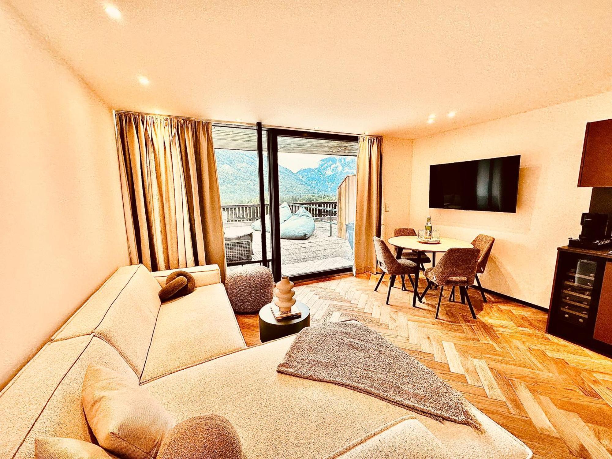 Das Alpenzeit Appartement Mit Just Private Terrasse (Adults Only) Bad Aussee Exteriér fotografie