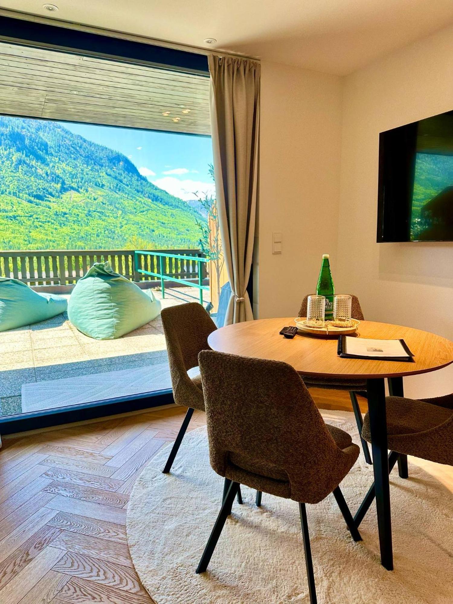Das Alpenzeit Appartement Mit Just Private Terrasse (Adults Only) Bad Aussee Exteriér fotografie